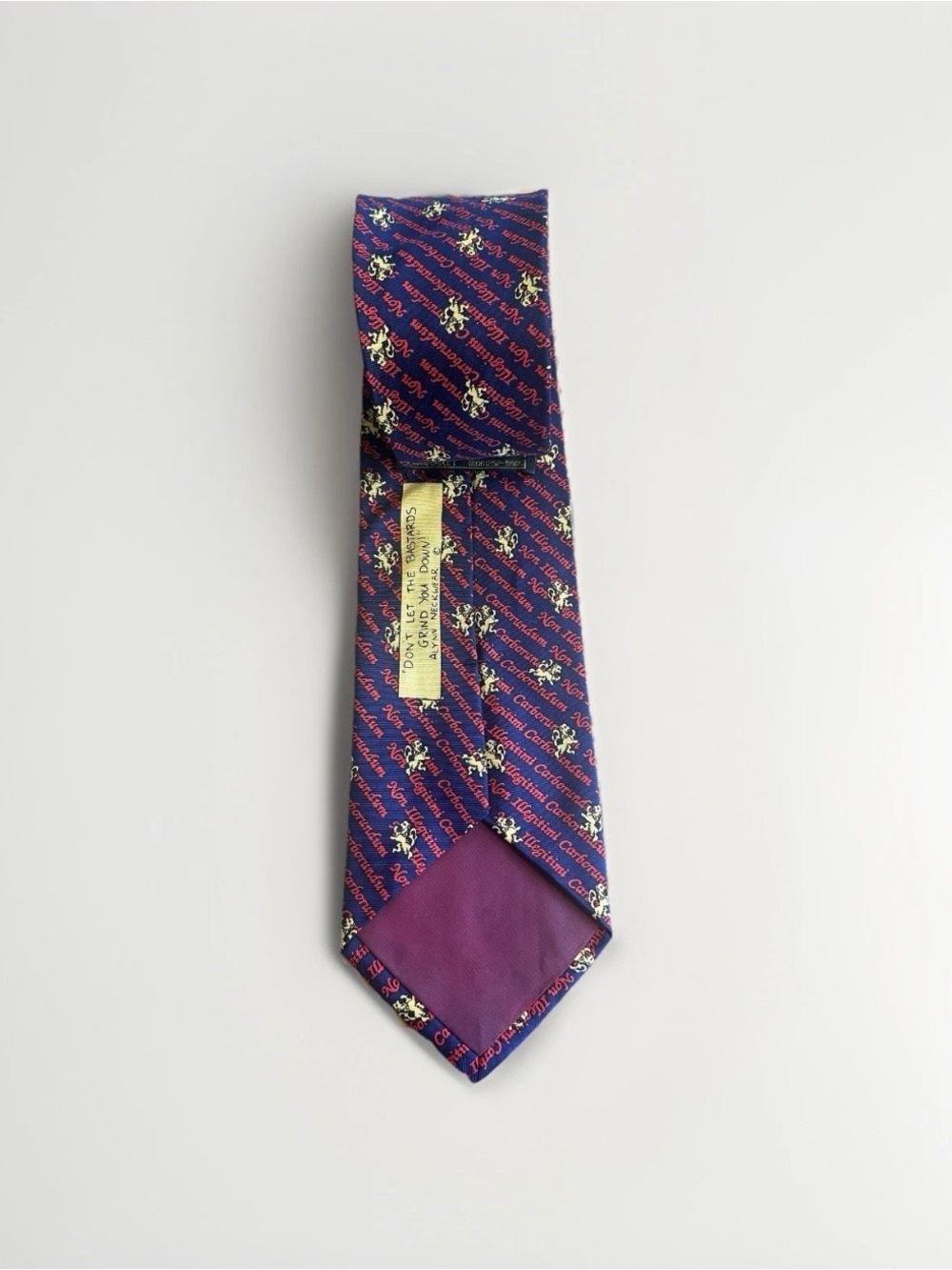Anti Work Secret Message Alynn Tie